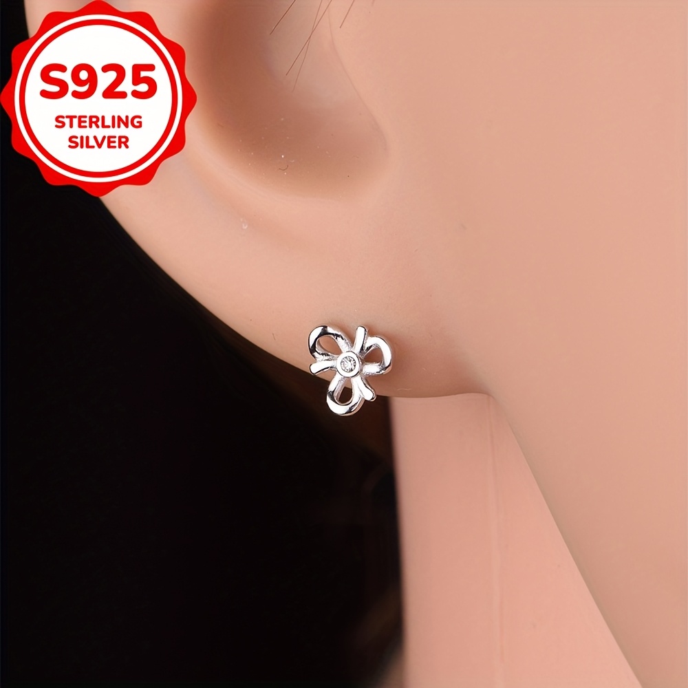 Women's 925 Sterling Silver Versatile Earrings Set, Various Styles